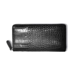 100% leather Ladies Purse - Black